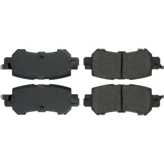 PosiQuiet Ceramic 03-05 Dodge Stratus/Chrysler Sebring Premium Rear Brake Pads