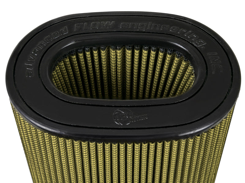 aFe Momentum PG7 Univ Air Filter (6 x 4)in F (8.25 x 6.25)in B (7.25 x 5)in T (Inv) 10in H (Pair)