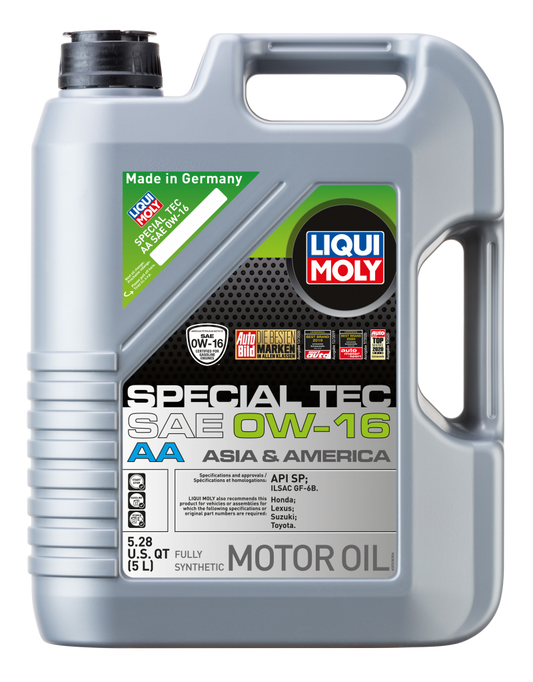 LIQUI MOLY 5L Special Tec AA Motor Oil SAE 0W16