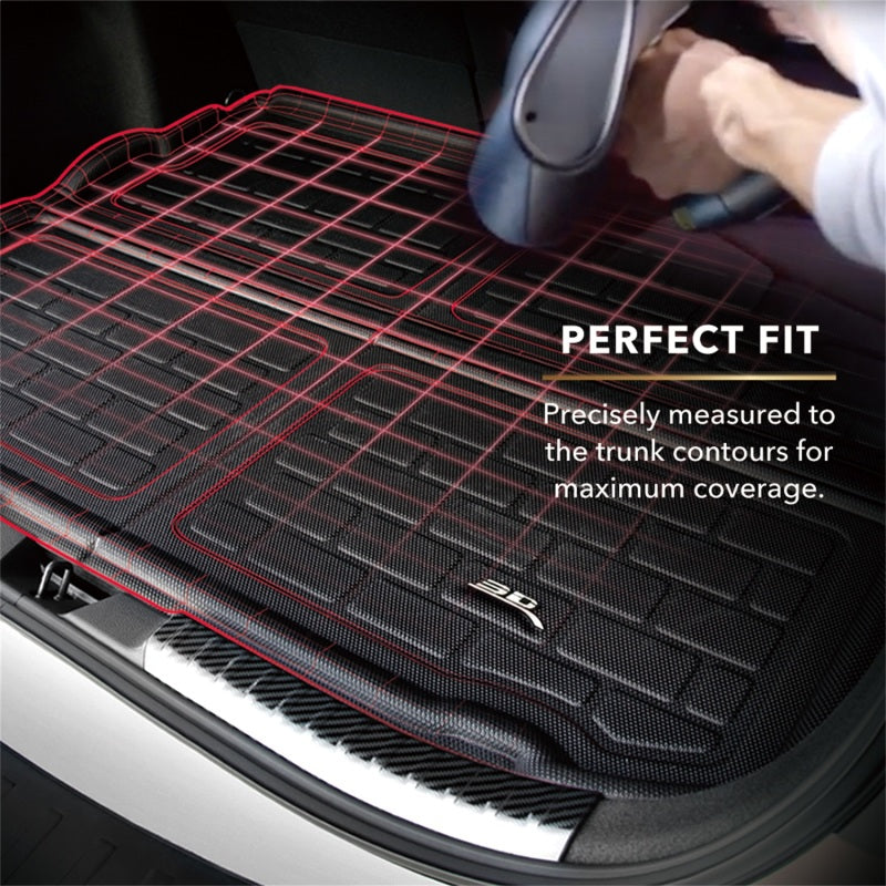 3D MAXpider 20-21 Subaru Outback Kagu Cross Fold Cargo Liner - Black