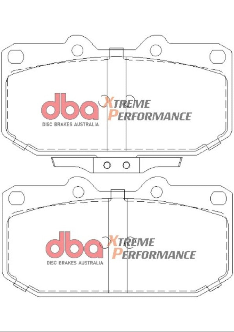 DBA 06-07 Subaru WRX XP650 Front Brake Pads