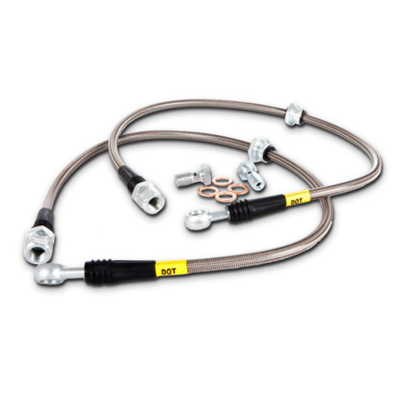 StopTech 93-01 Impreza Stainless Steel Front Brake Lines