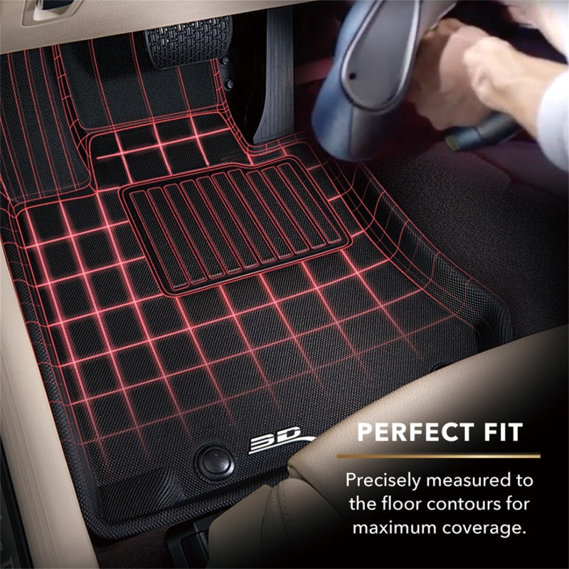 3D Maxpider 18-23 Mitsubishi Eclipse Cross Kagu Floor Mat- Black R1