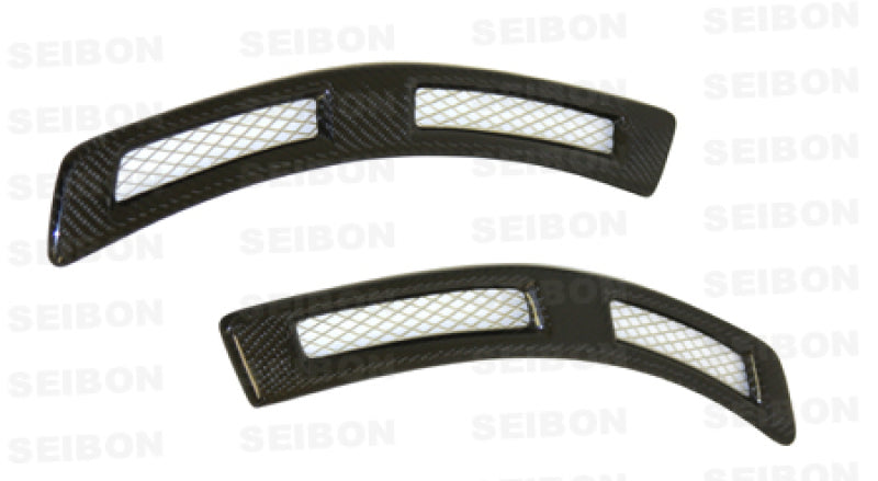 Seibon 08-10 Mitsubishi Evo X Carbon Fiber Fender Ducts