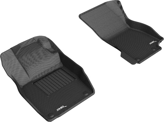 3D MAXpider 2019-2020 Audi A8L Kagu 1st Row Floormat - Black