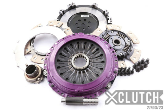 XClutch 1997 Mitsubishi Lancer EVO IV 2.0L 9in Twin Sprung Ceramic Clutch Kit